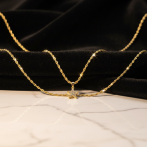 Cadena Bañada en Oro 14K