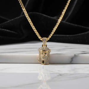 Cadena Bañada en Oro 14K - "El Caballero"