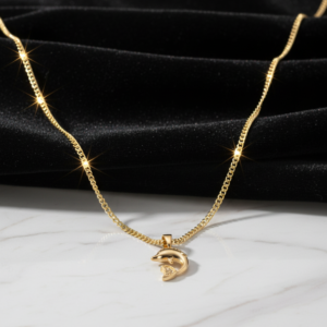 Cadena de 60 cm Bañada en Oro 14K