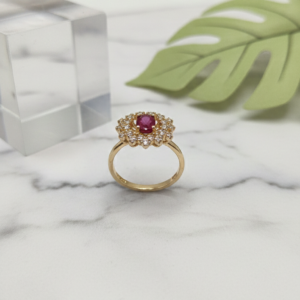 Anillo Crown Ruby – Brillo Real