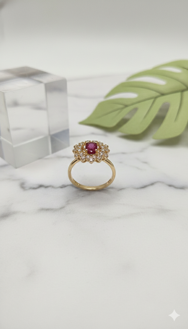 Anillo Crown Ruby – Brillo Real