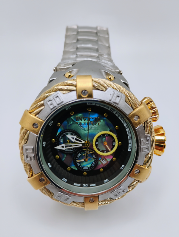 Invicta Reserve Subaqua Noma Chronograph – Two Tone Steel & Gold Mother of Pearl Edition