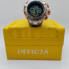 Invicta Reserve Subaqua Chronograph – Bisel Rose Gold & Acero Silver