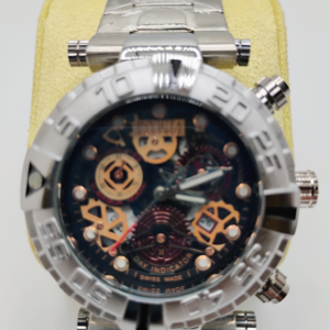 Invicta Reserve Subaqua Chrono Day Indicator – Acero Silver Swiss Made
