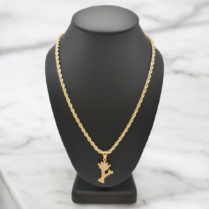 Cadena “Royal Y” Bañada en Oro 18K