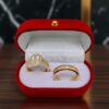 Set Romance de Lujo – Dúo en Oro 18K con Corte Lágrima