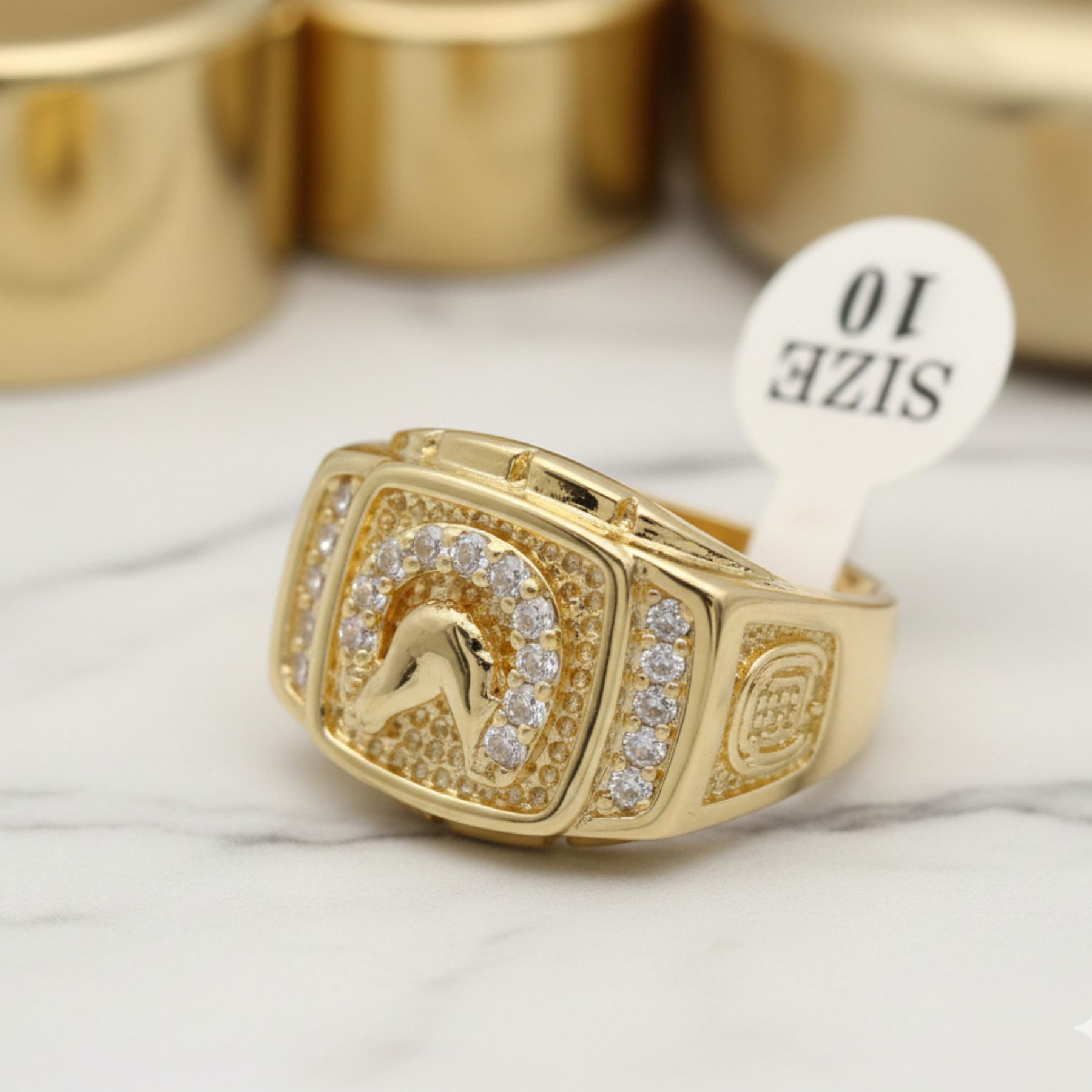 Anillo “Guerrero Dorado”