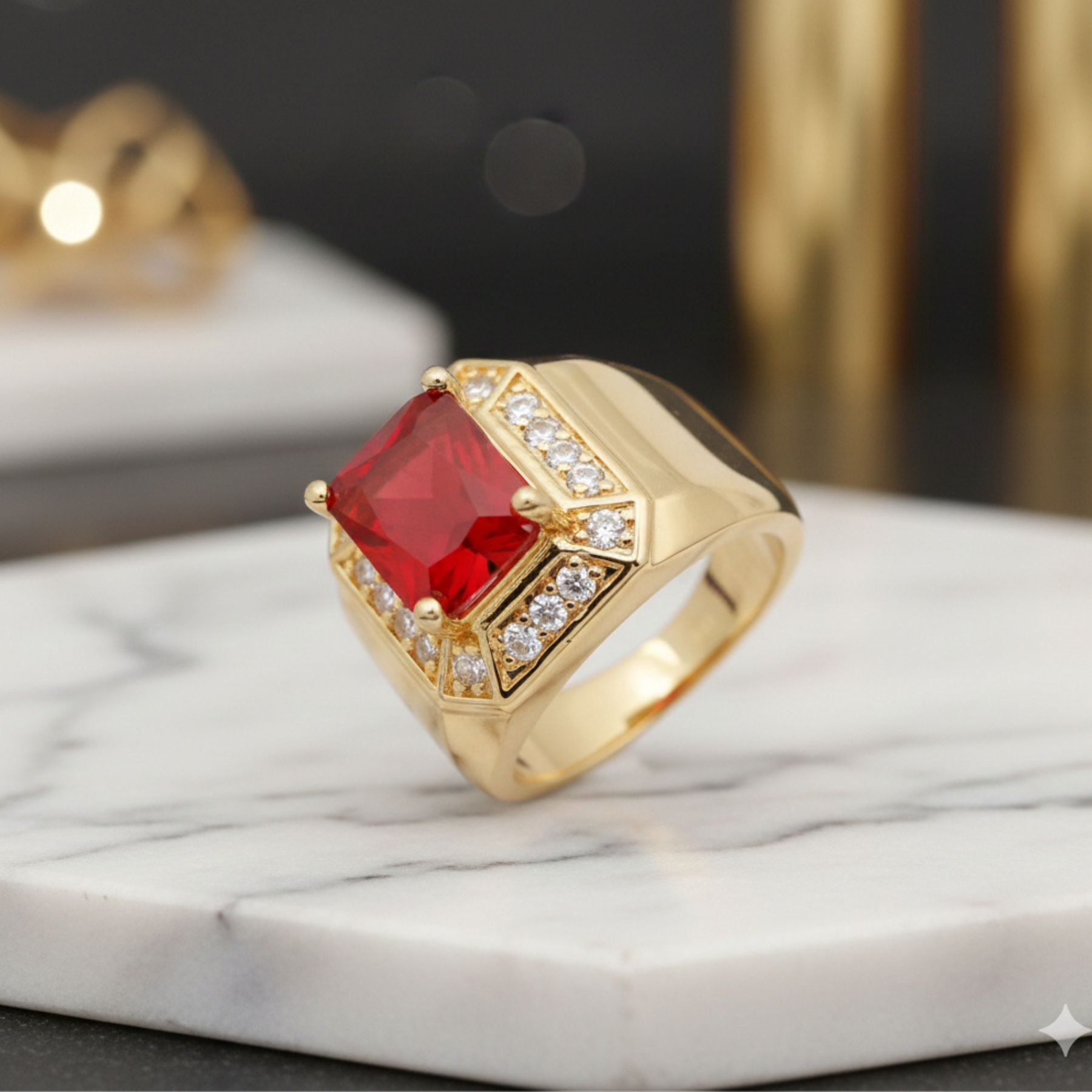 Anillo “Fuego Real”