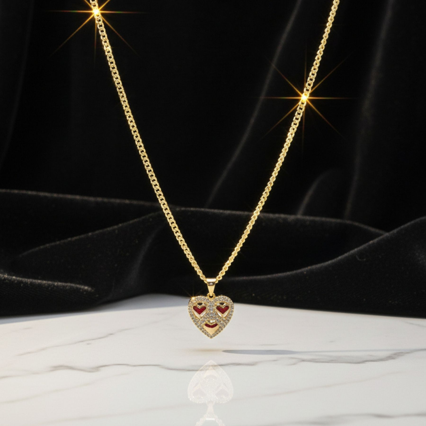 Cadena Bañada en Oro 14K