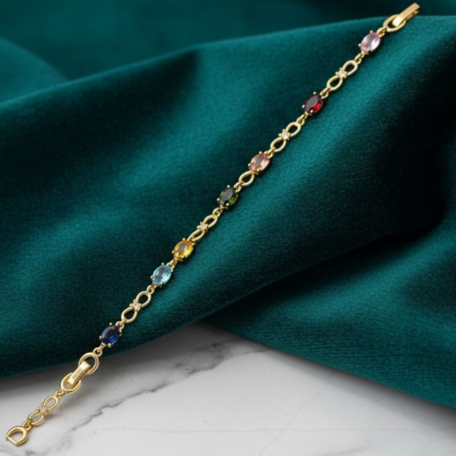 Arcoíris de Luz” en Oro 14K