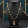 Cadena “Royal M” Bañada en Oro 18K