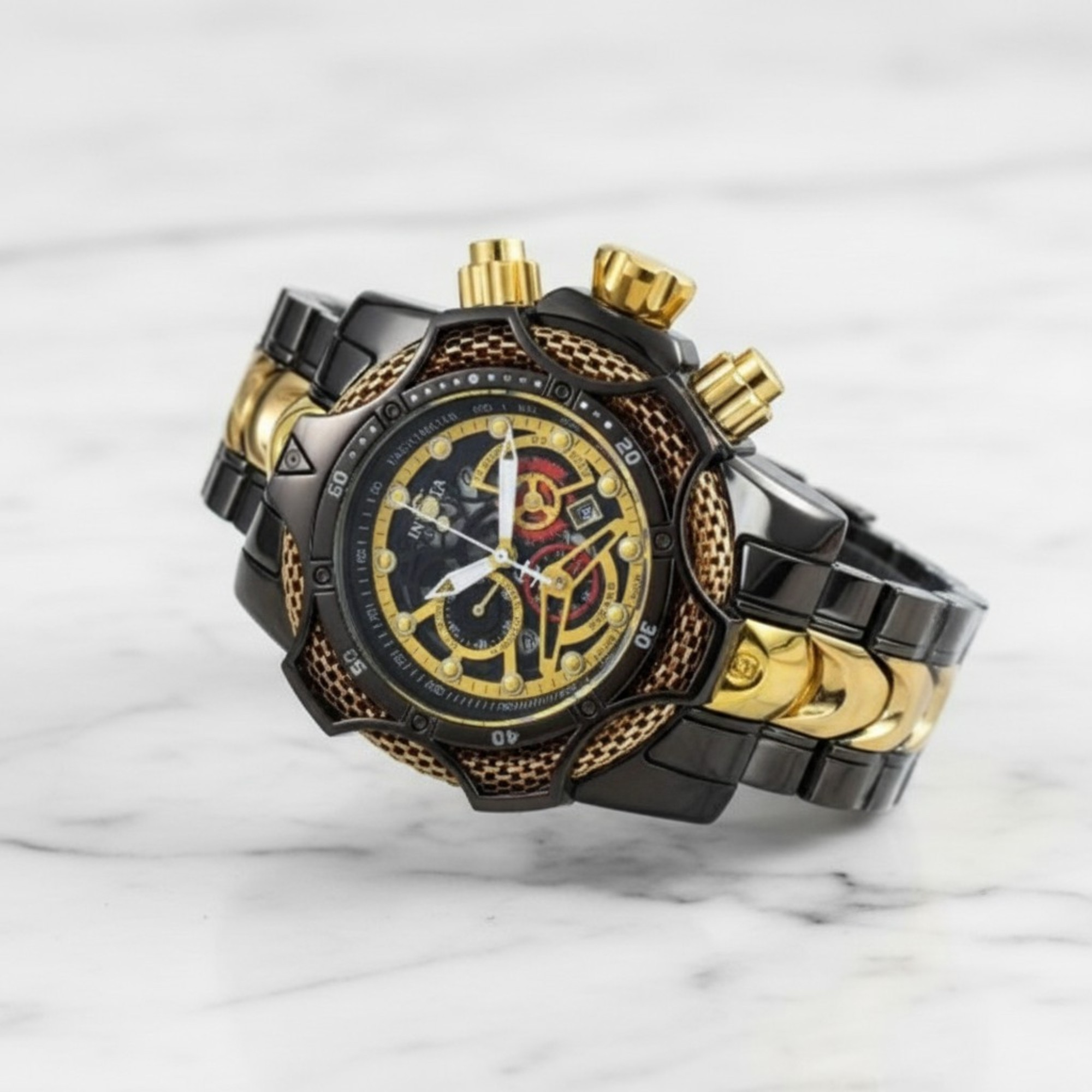 Reloj Deportivo para Hombre – Diseño Tipo Invicta