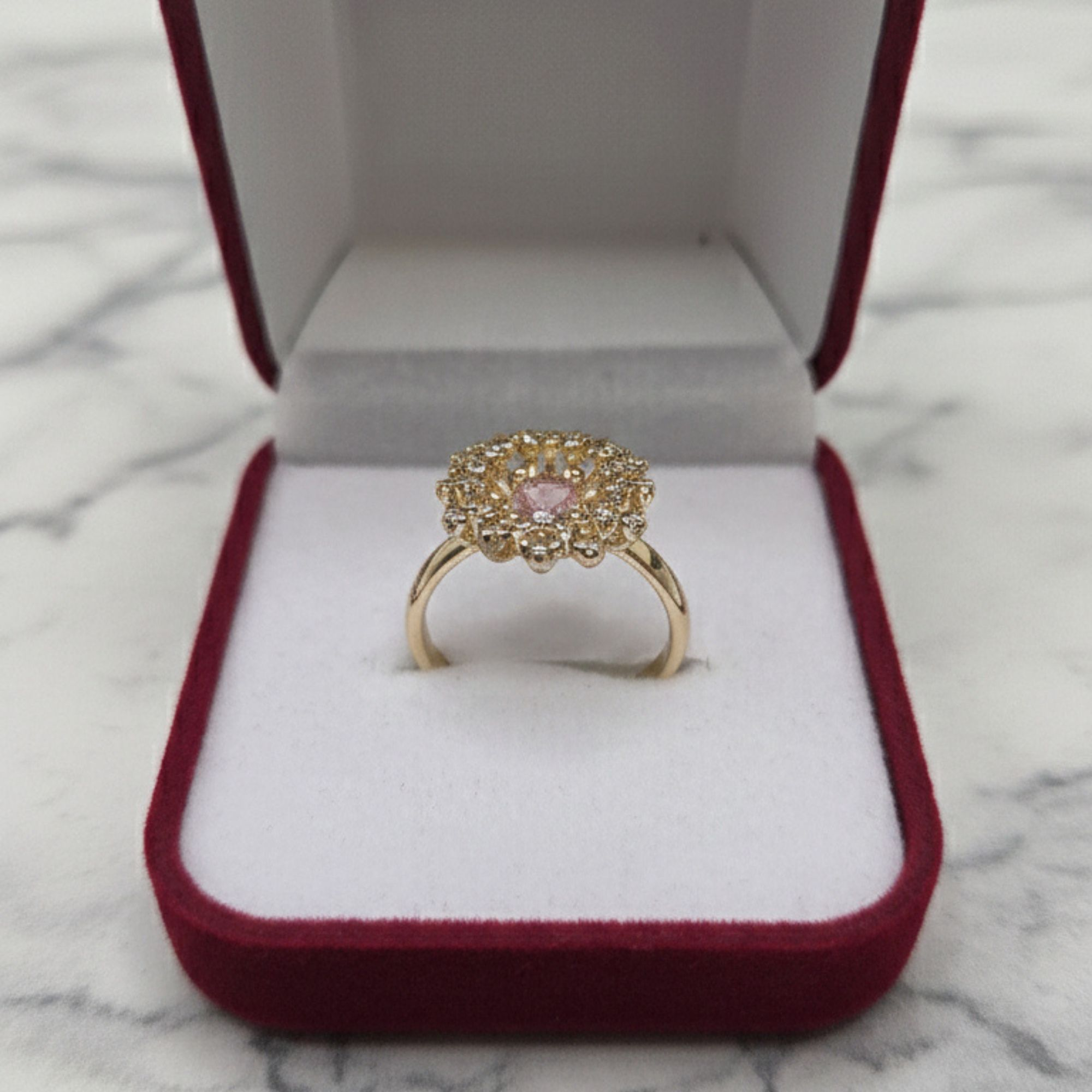 Anillo Aurora Rosé – Edición Elegance