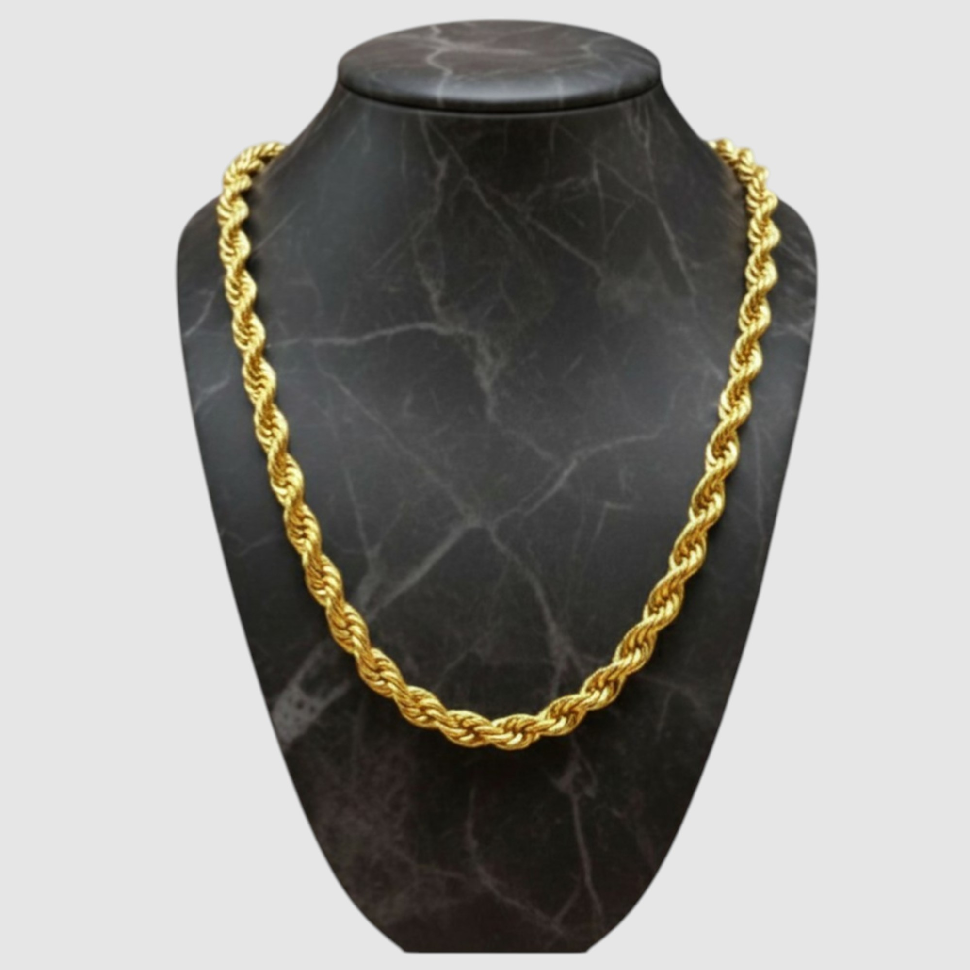 Cadena Golden Twist – trenza premium | oro laminado 14K