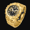 Reloj Estilo Bolt Zeus Dorado clásicos Para Hombre | Tipo Invicta