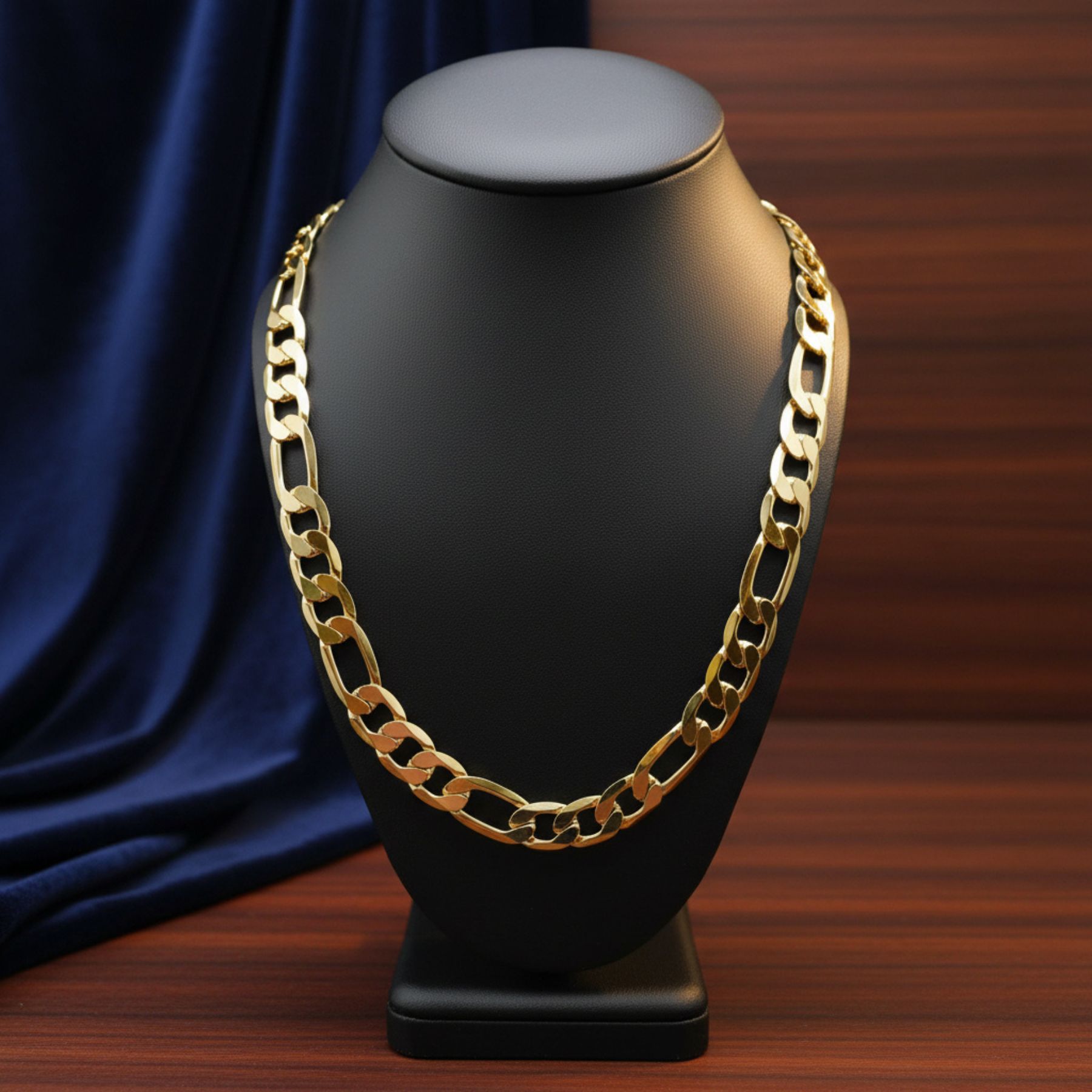 Cadena Dorada Tipo Figaro