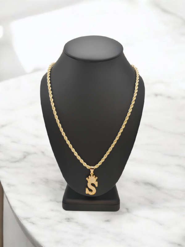 Cadena “Royal S” Bañada en Oro 18K