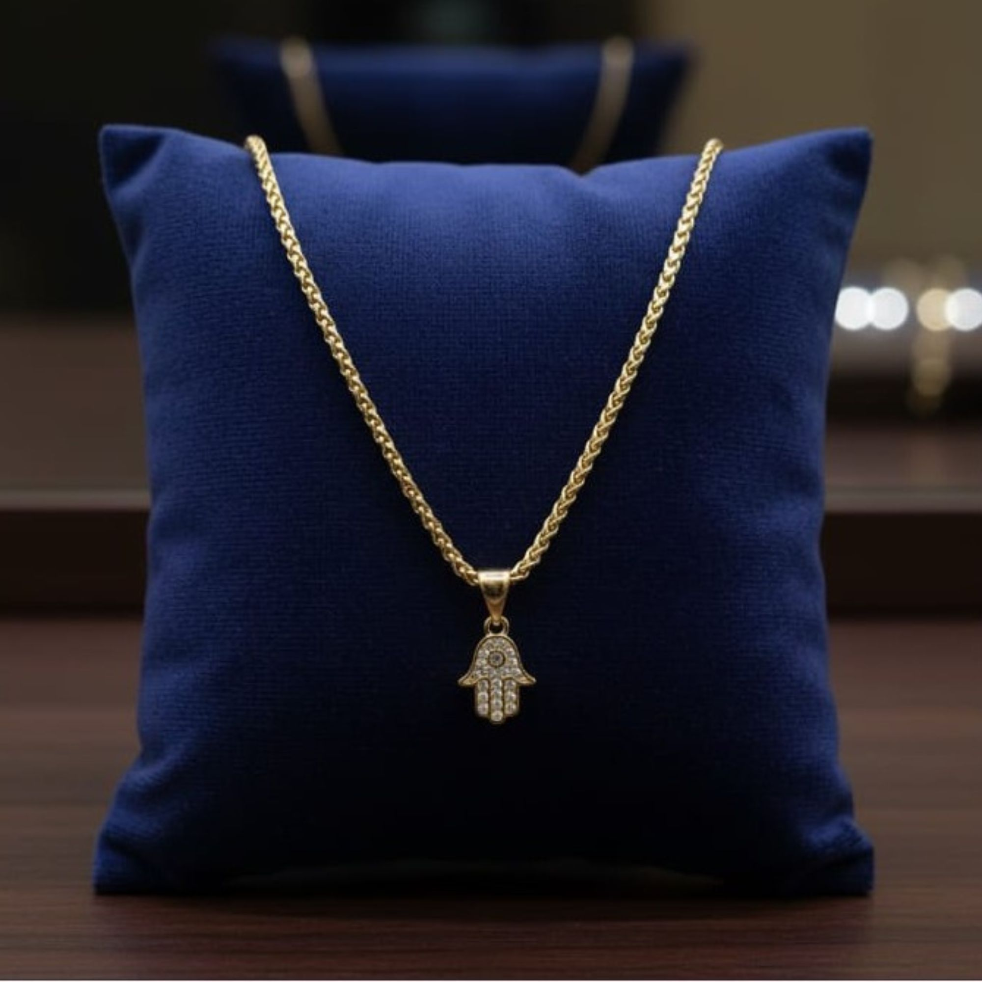 Collar “Hamsa Divina” 18K