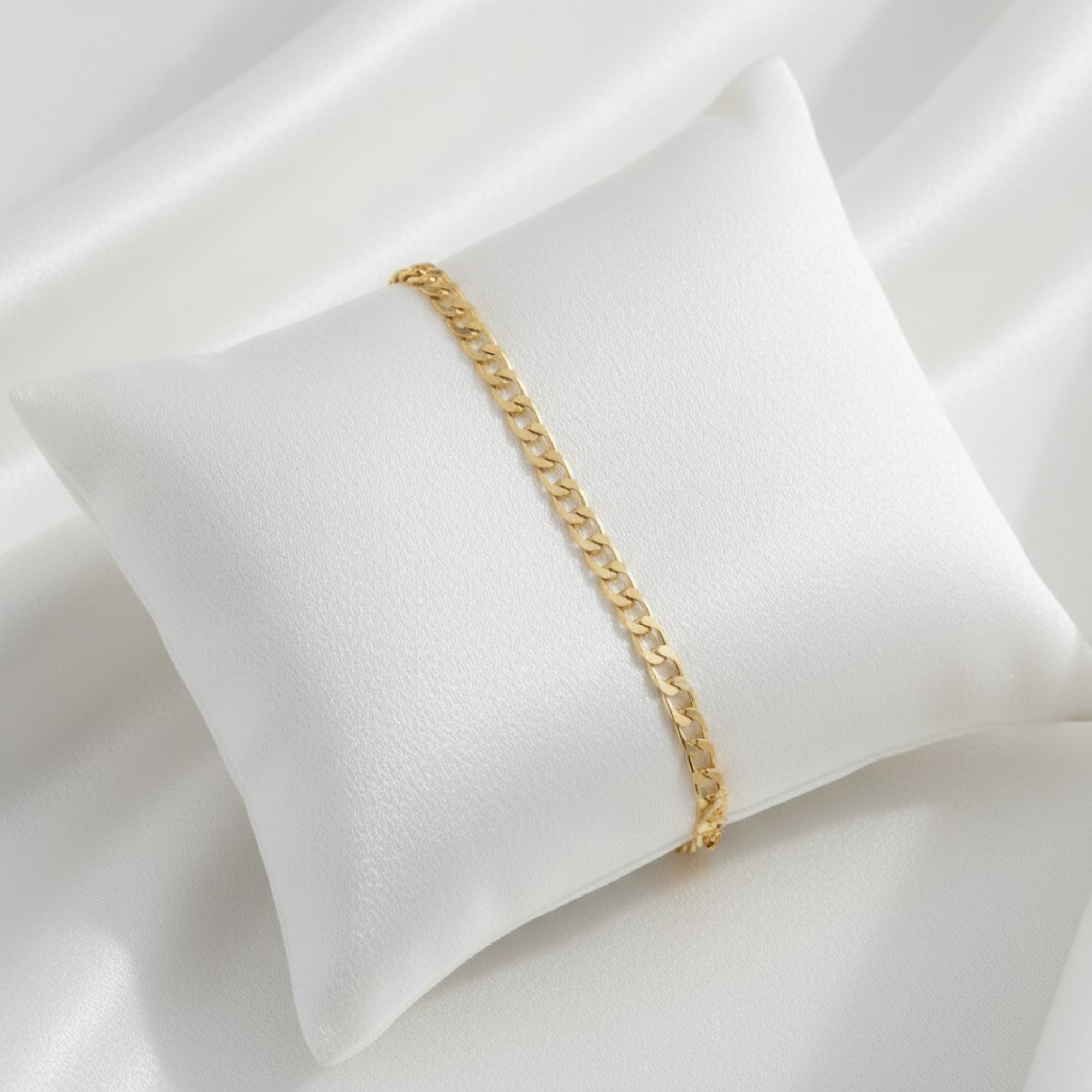 Pulsera Cadena Clásica 18K