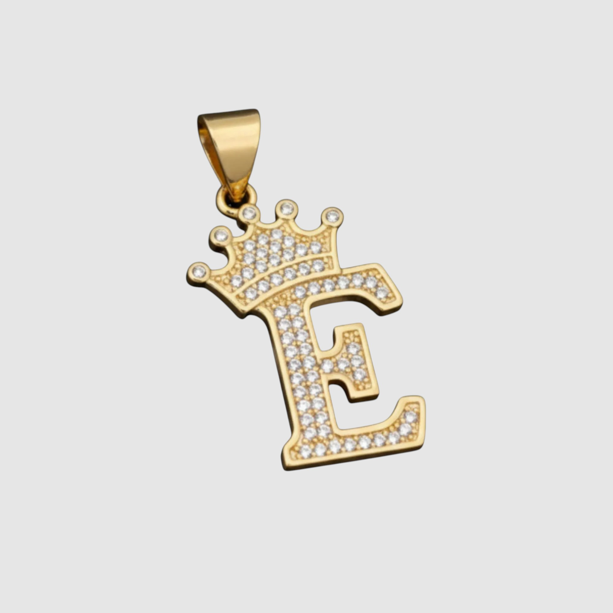 Dije de Inicial A-Z en Oro Laminado 14K Elegante y Moderno