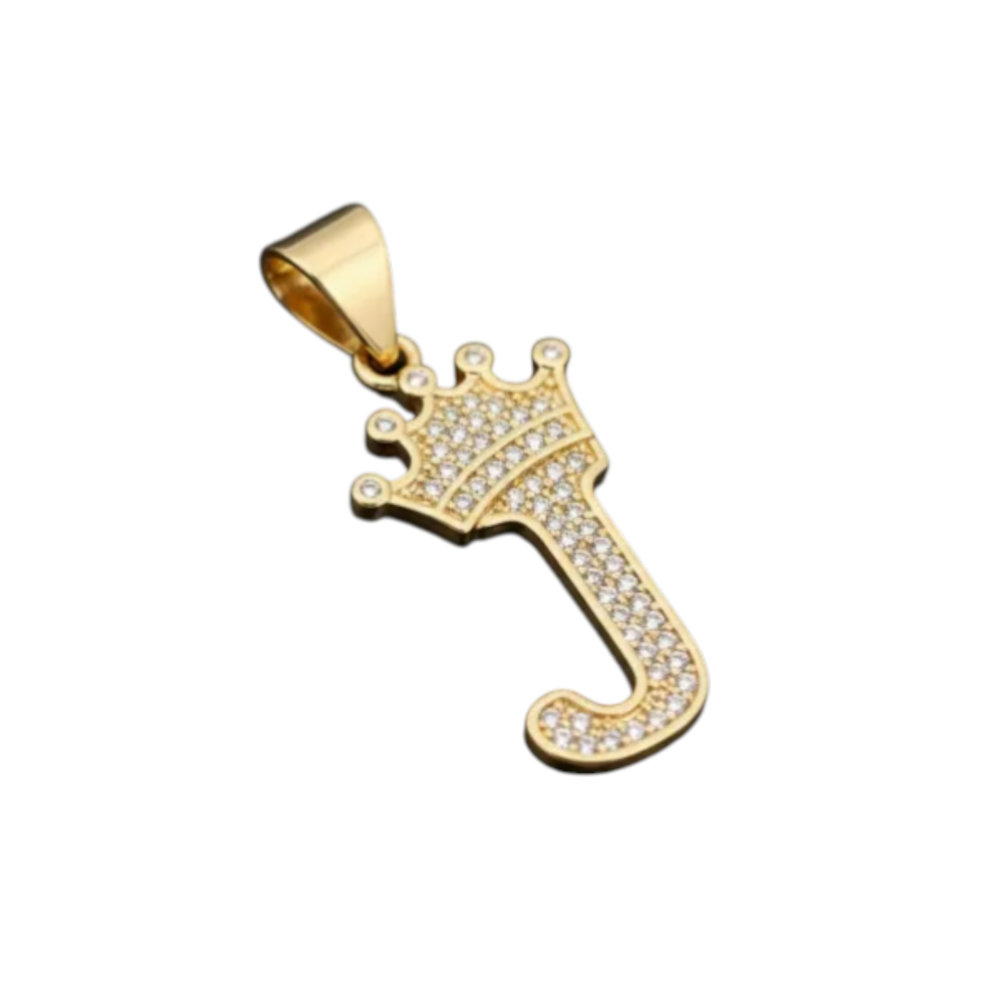 Dije de Inicial A-Z en Oro Laminado 14K Elegante y Moderno