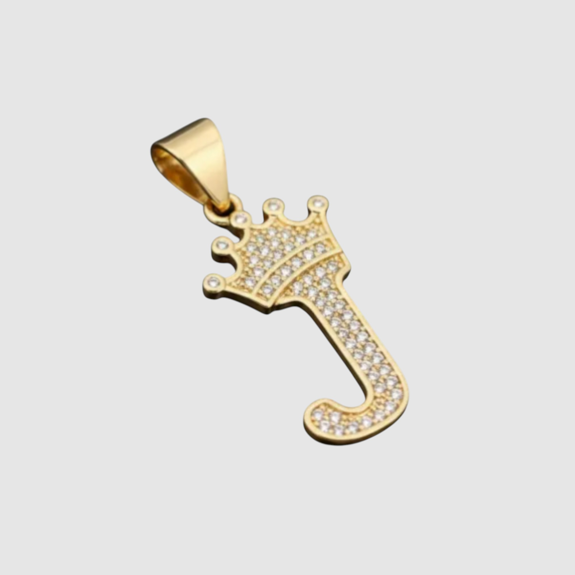 Dije de Inicial A-Z en Oro Laminado 14K Elegante y Moderno